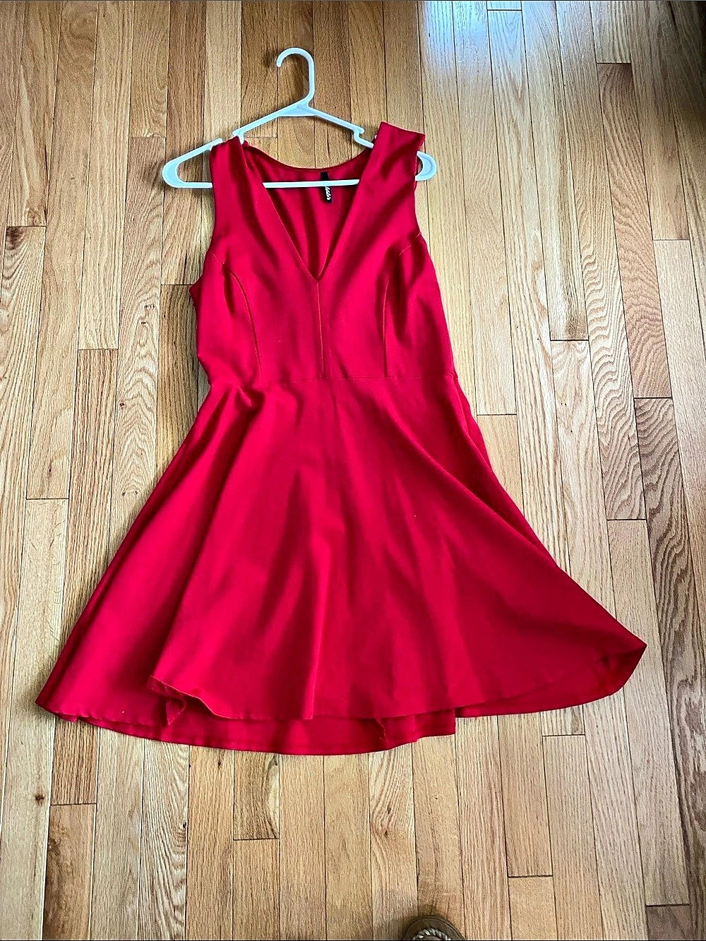 Lulus Red Mini Dress Like New